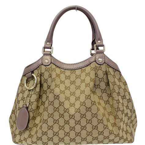 leather gucci man bag|authentic Gucci canvas bag.